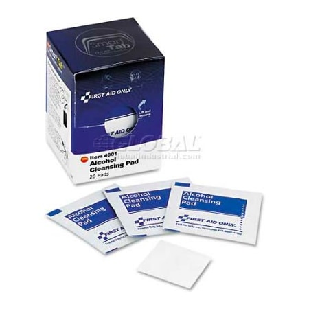First Aid Only,. First Aid Only FAE-4001 Alcohol Cleansing Pads, 20/Box FAE-4001
